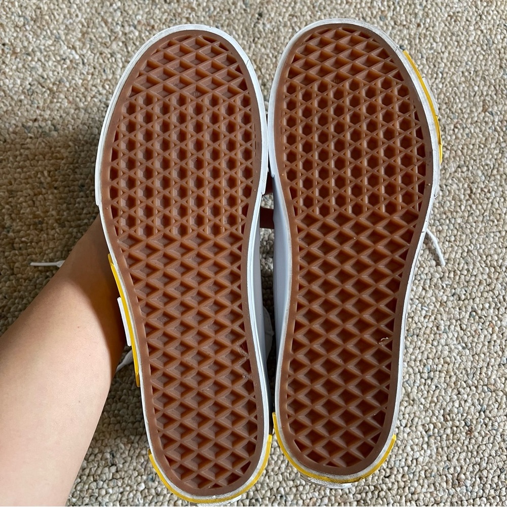 Vans SK8-Hi Tapered Stackform OSF Platform Sneakers Yellow Daisy W 9.5/ M 8 - Picture 6 of 16